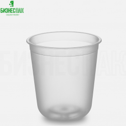Стакан для бабл ти 300 (360) мл ПП U-CUP матовый