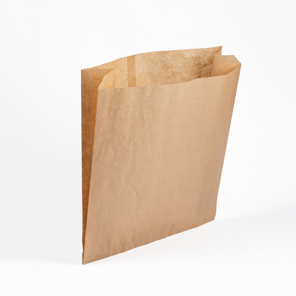 Крафт пакеты бумажные с плоским дном (пакеты для хлеба и выпечки)