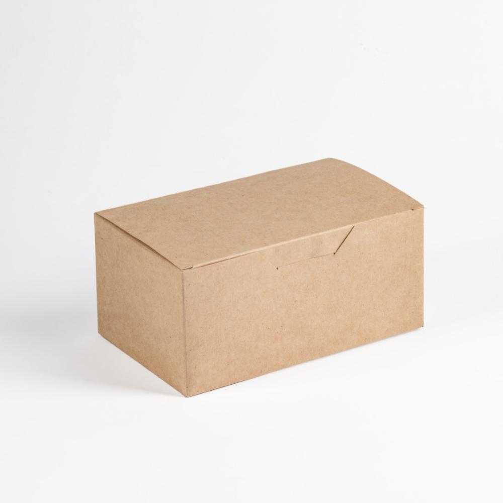 Коробка для фаст-фуда Коробка крафт для снеков 150*91*70, ECO Fast Food Box L 