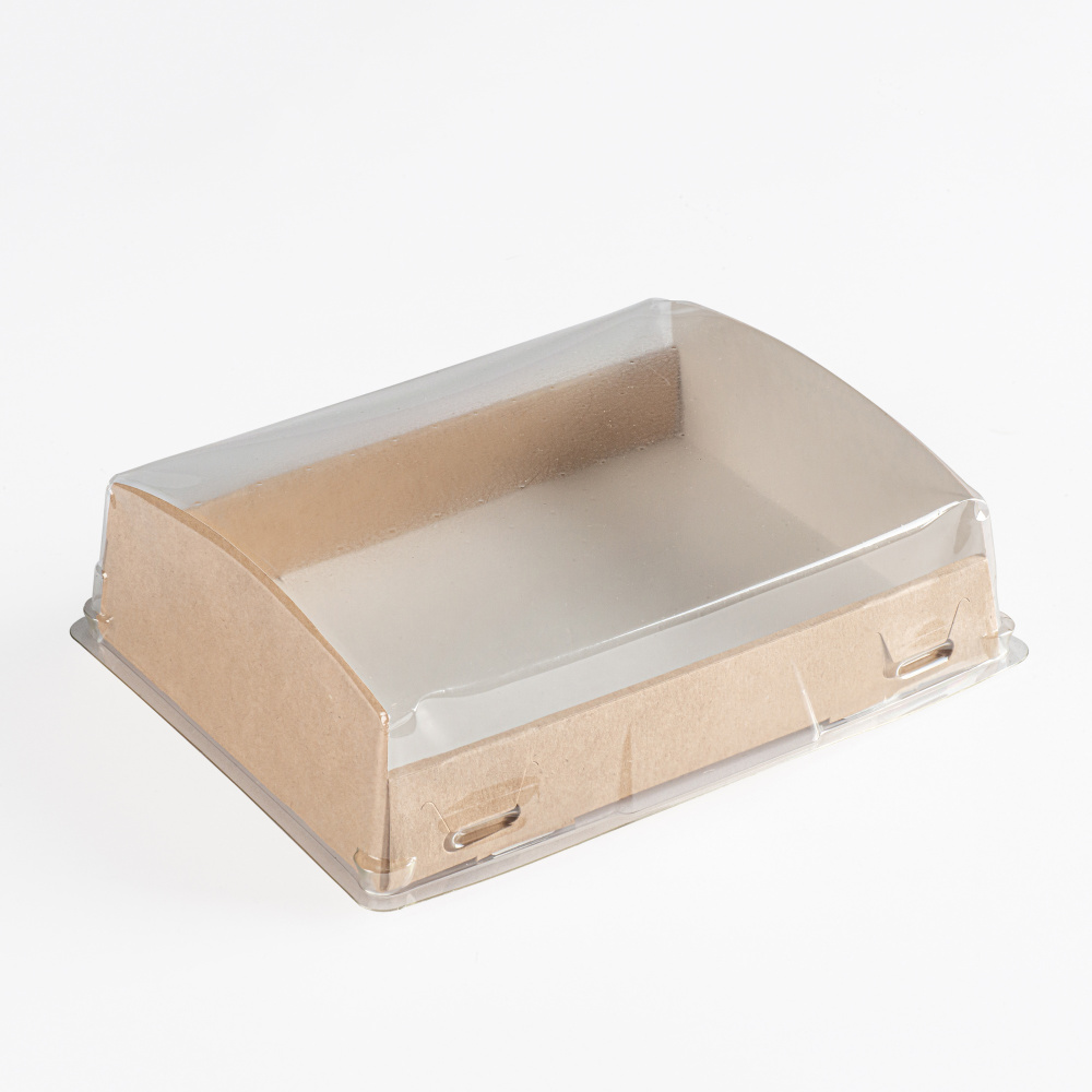 Коробка для еды навынос, DO ECO Коробка крафт ECO OpBox 1000 185*140*55 мм