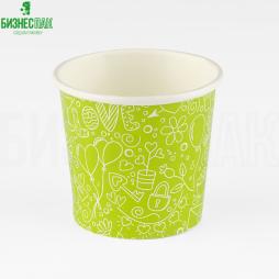 Креманка для мороженого 135 мл «Зеленый праздник»