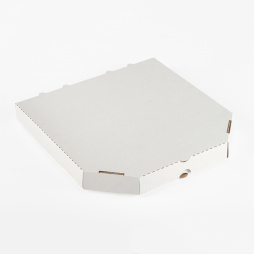 Коробка для пиццы 31*31*4,5 см белая без печати