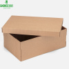 коробка упаковочная картонная  Коробка с отдельной крышкой 340*220*130 крафт