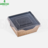 Коробка для еды навынос, DO ECO Коробка для салата ECO OpSALAD 350 121*106*55 мм черная
