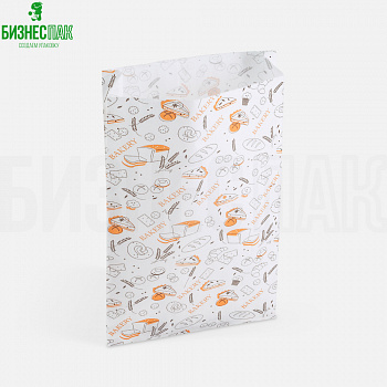 Пакет для хлеба, выпечки, чиабатты 170*70*300 мм «Bakery»