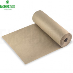 Бумага для выпечки, упаковочная бумага Рулон бумаги Ф 30 см, длина 75 м, крафт-Д 50 гр/м2