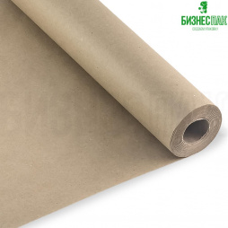 Бумага для выпечки, упаковочная бумага Рулон бумаги Ф 30 см, длина 25 м, крафт-Д 50 гр/м2 