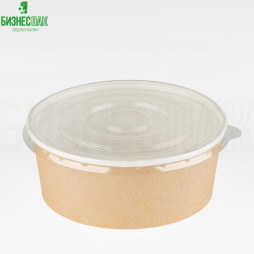 Миска ECO ROUND BOWL 750 мл крафт